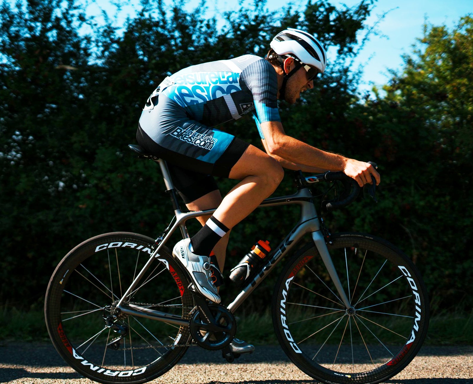 Andrew Magnier, Creator of MagCAD Designs, racing for Leisure Lakes in 2018.