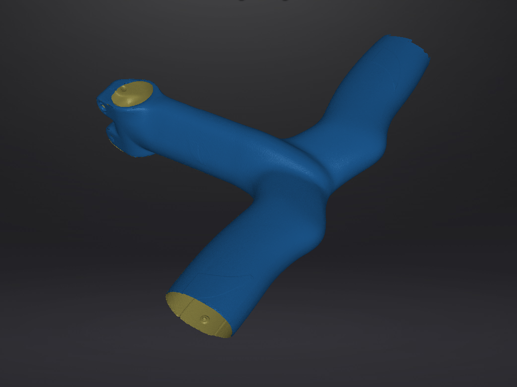 MagCAD Designs 3D scan of MOst Talon handlebars.