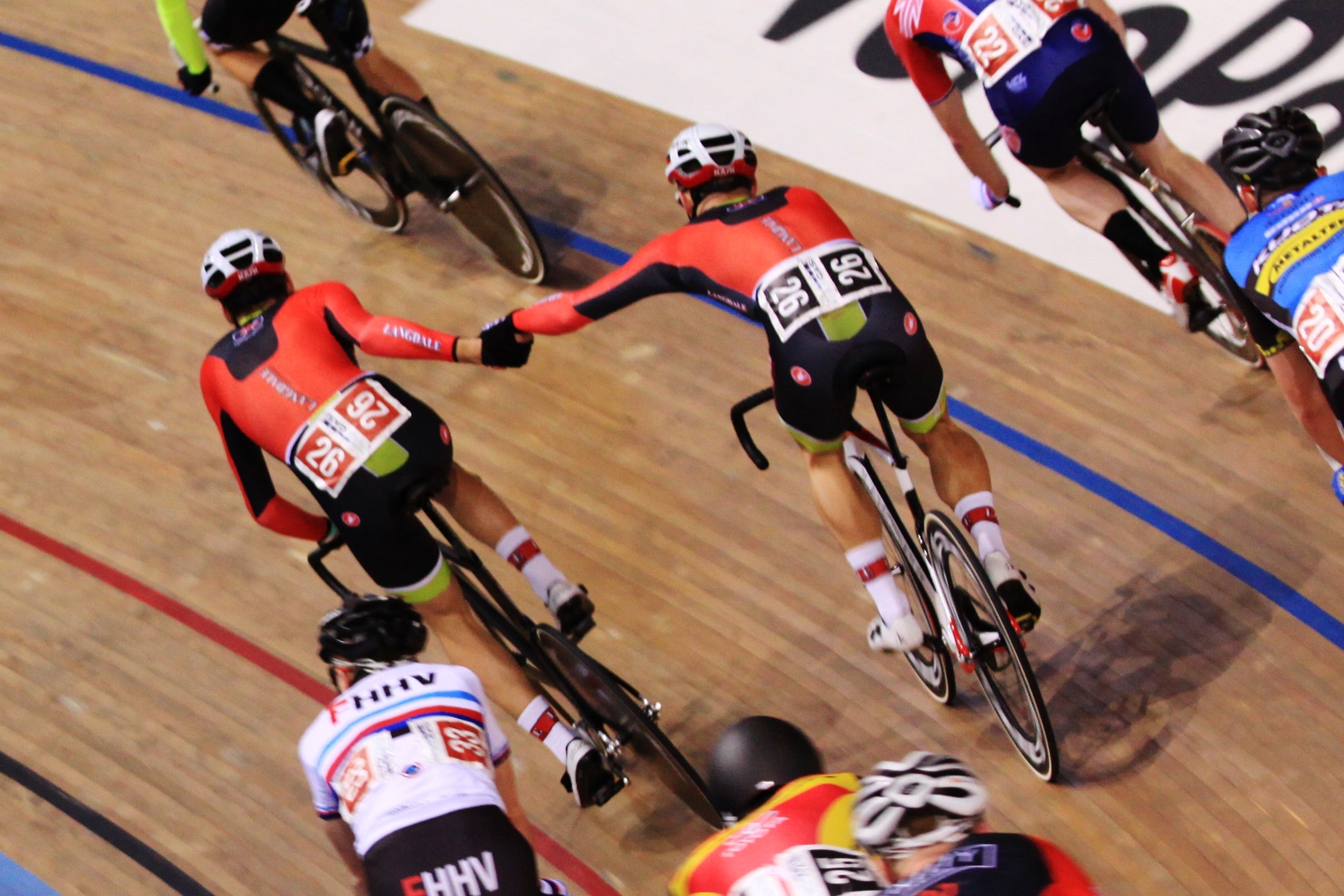 Andrew Magnier and Mathew Fostum, National Madison Championships.