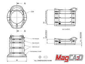 MagCAD Roval Alpinist II Specialized Aethos Headset Kit
